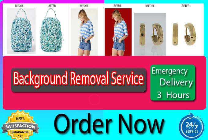 I can background removal, photoshop work, image editing service