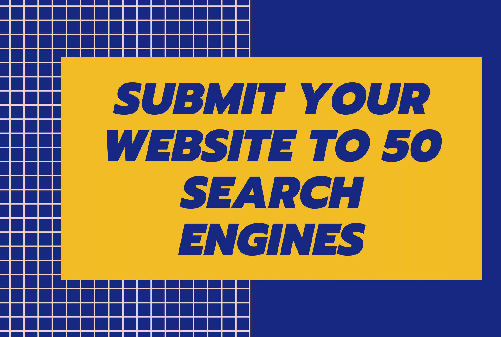 I will manually submit website URL to 50 Search Engines 