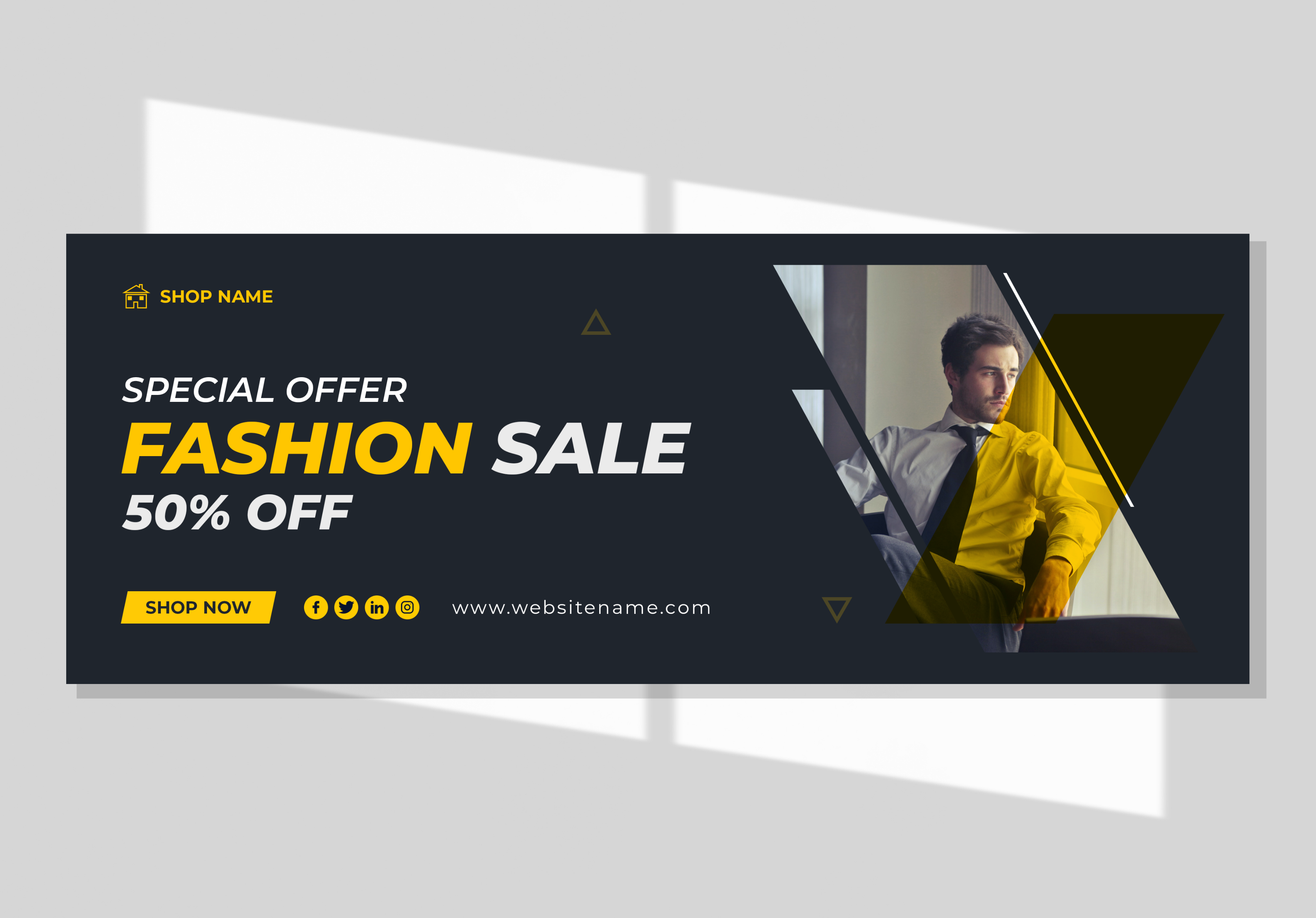 I will design a professional fb cover