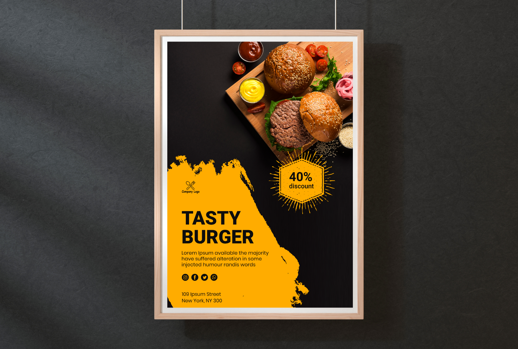 I will design a Professional flyer or poster