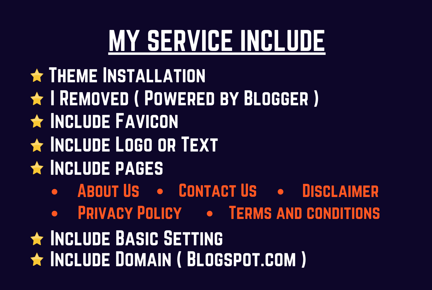 I will design a beautiful blogger website