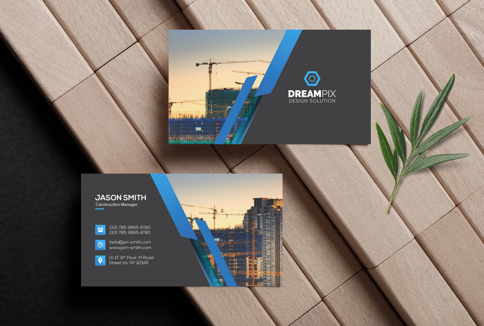 I will design a eye catching business card 