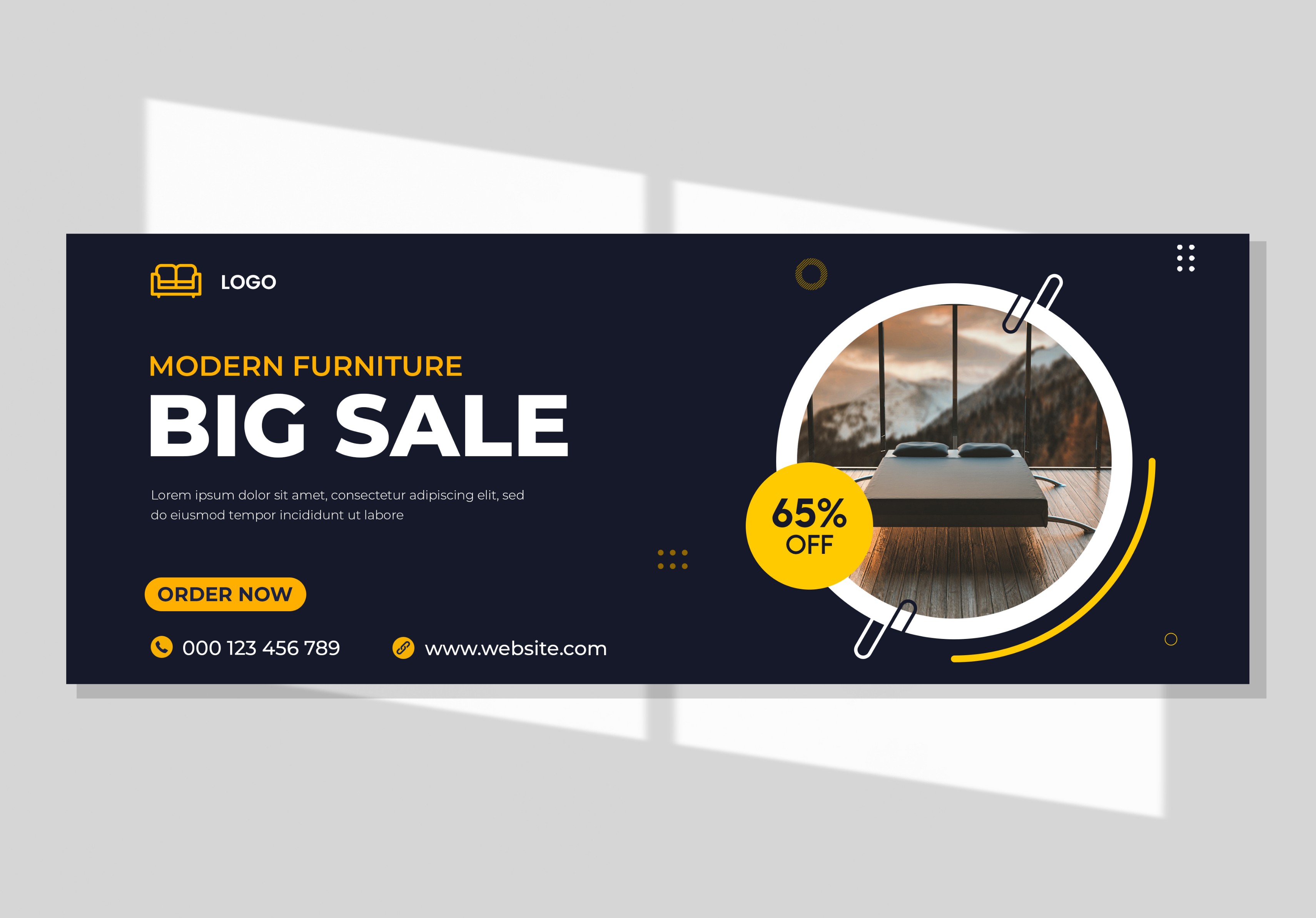 I will design a professional fb cover