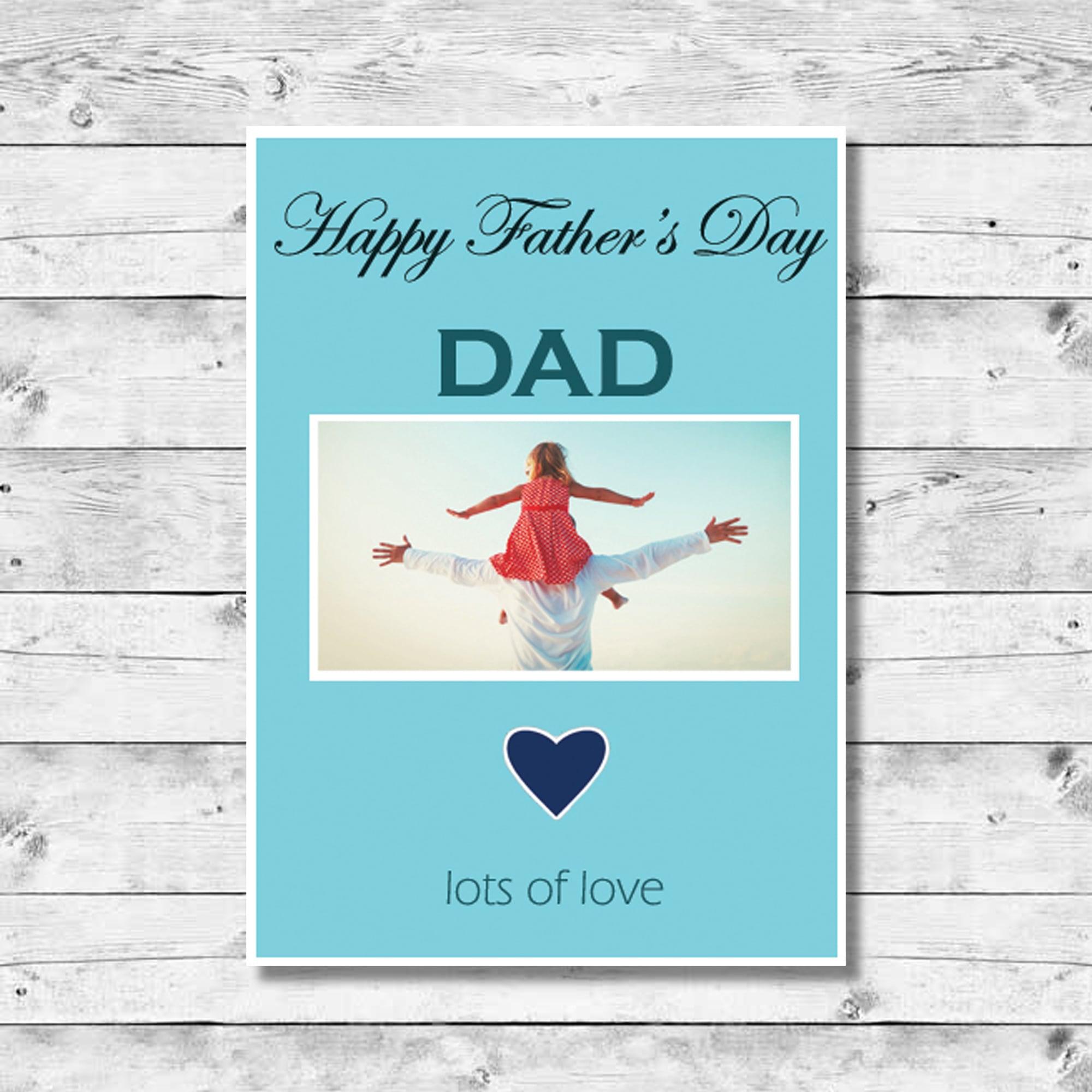 Father's day card/ Dad card/ digital file 