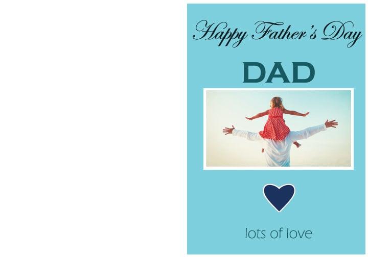 Father's day card/ Dad card/ digital file 