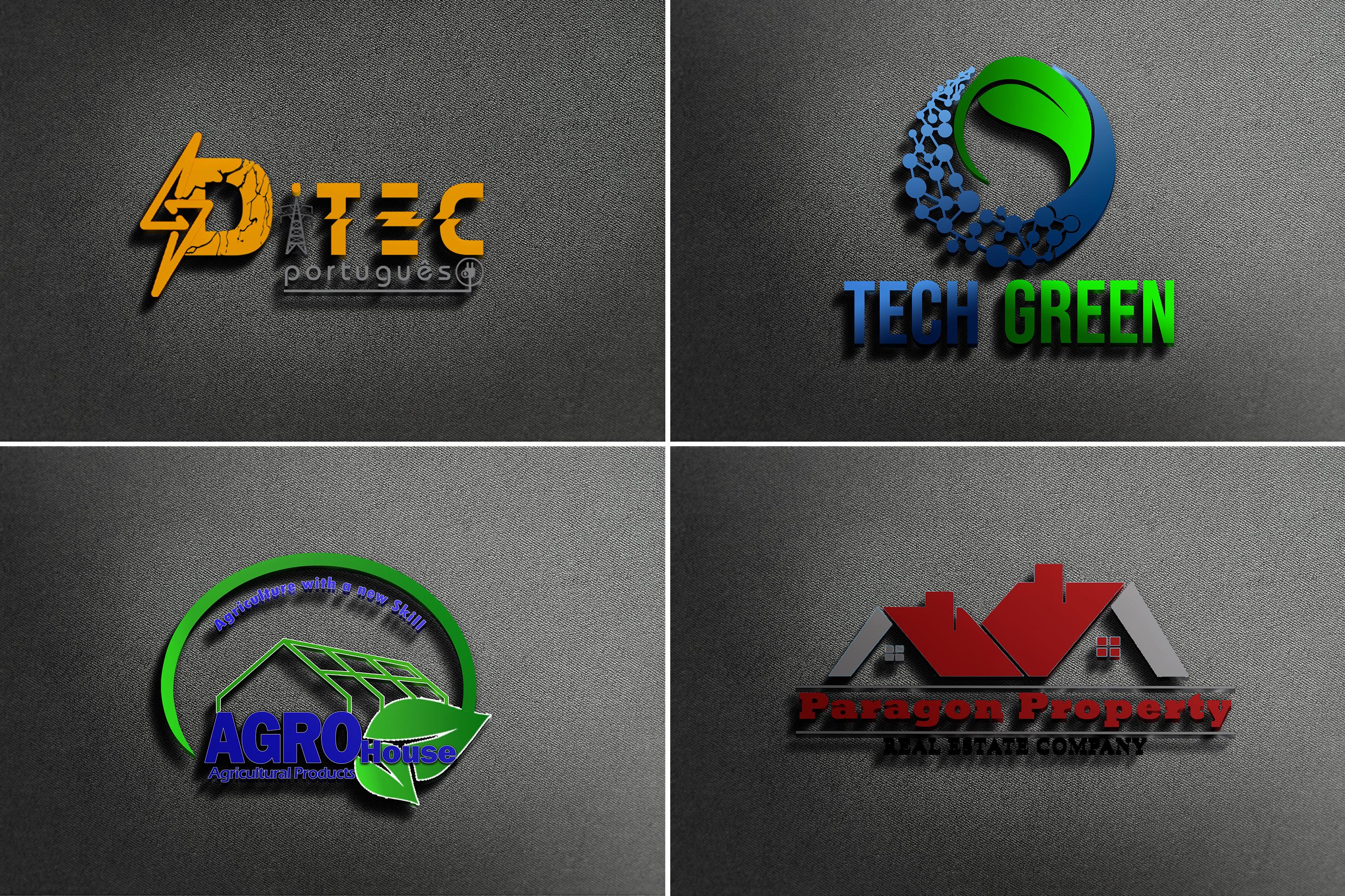 I will design creative 3d versatile logo designs