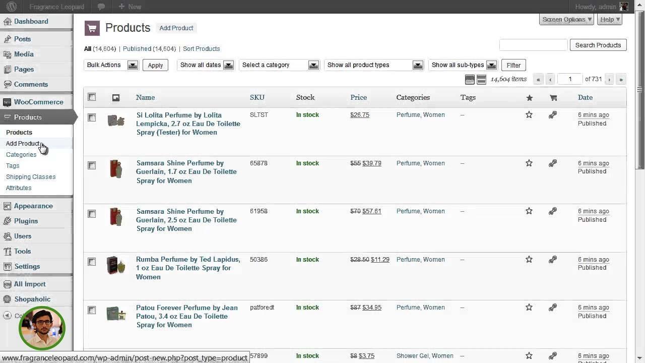 I will export and upload products on woocommerce, shopify or any ecommerce store