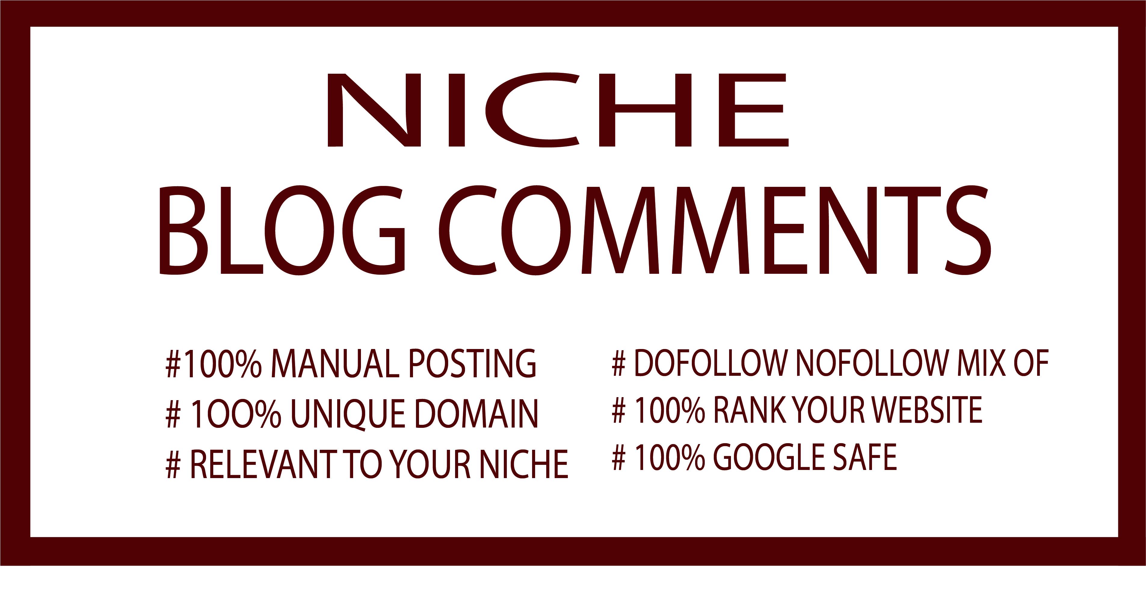  I will Create 40 high quality niche blog comments backlinks Best for Your SEO