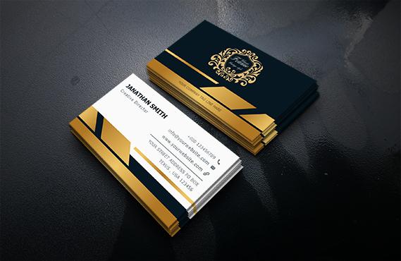 I create minimal design professional business cards 