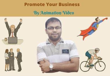 I will promote your products or services by whiteboard animation video 