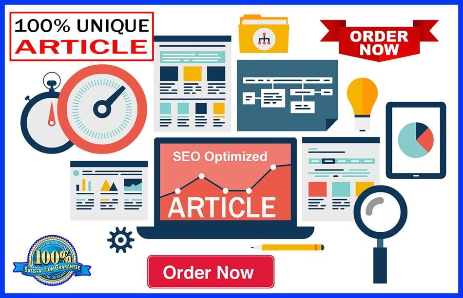 I will write the most creative and engaging articles. 