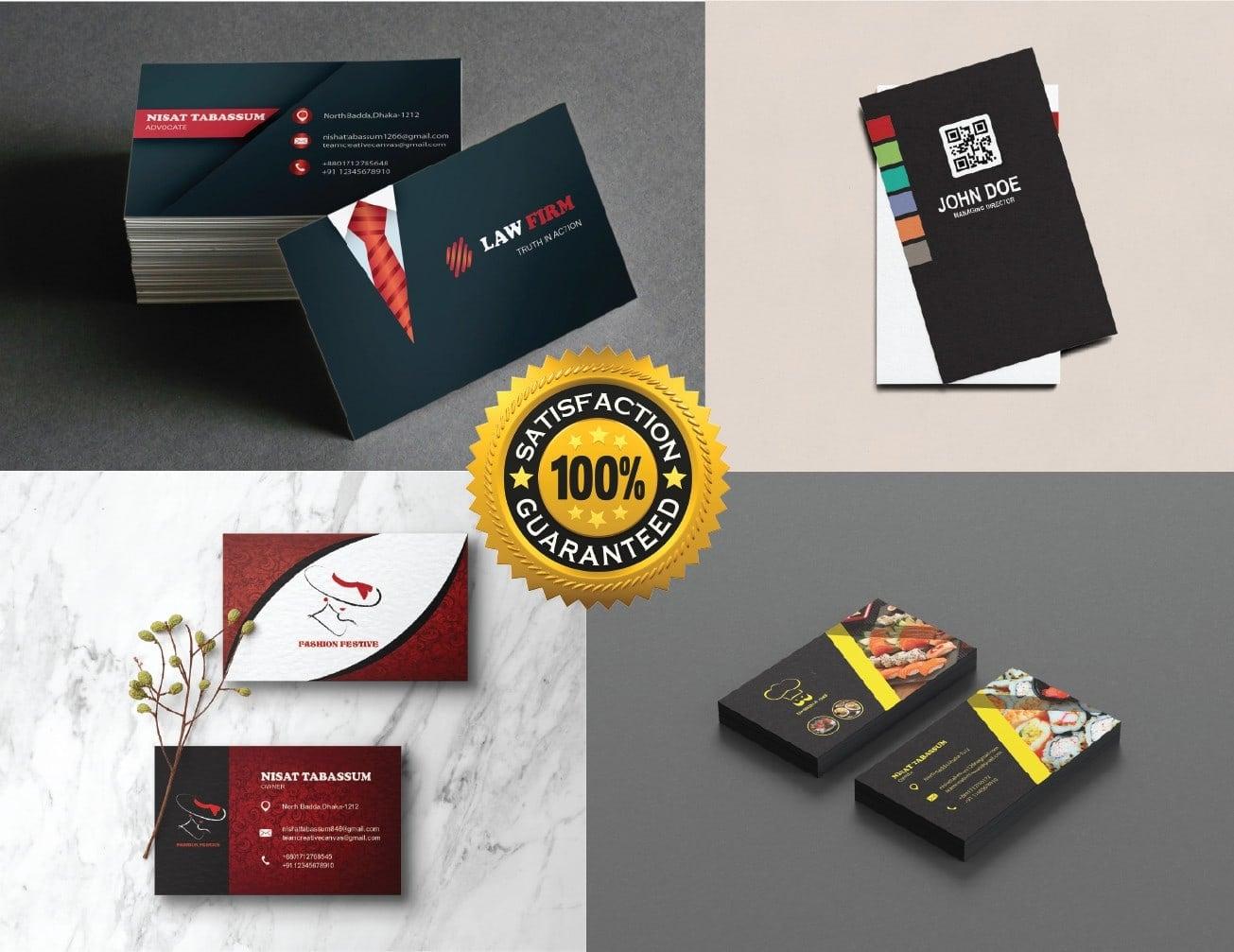 I will design modern unique professional business cards, stationery and brand identity