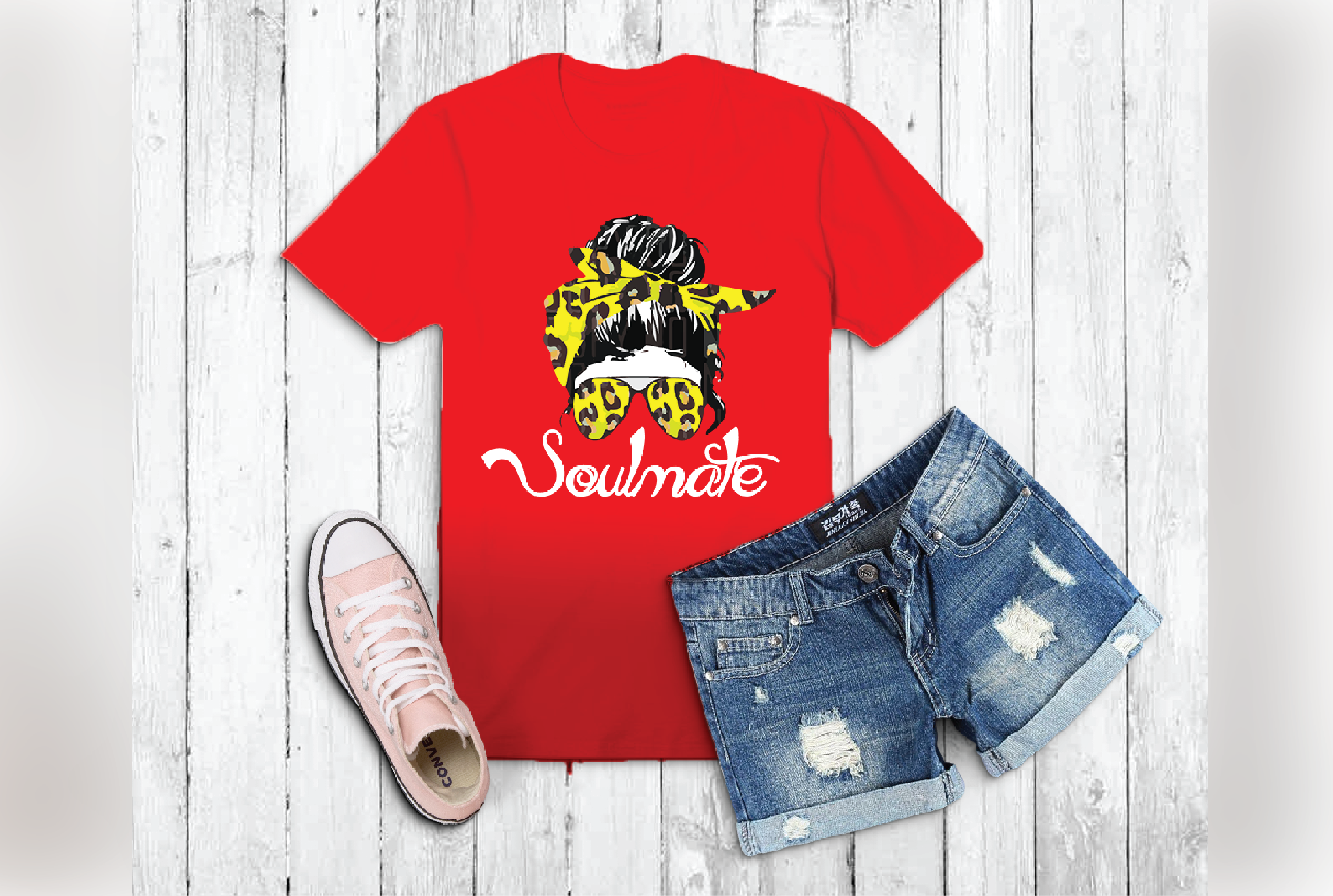 I will design custom trendy typography t shirt within 24hrs