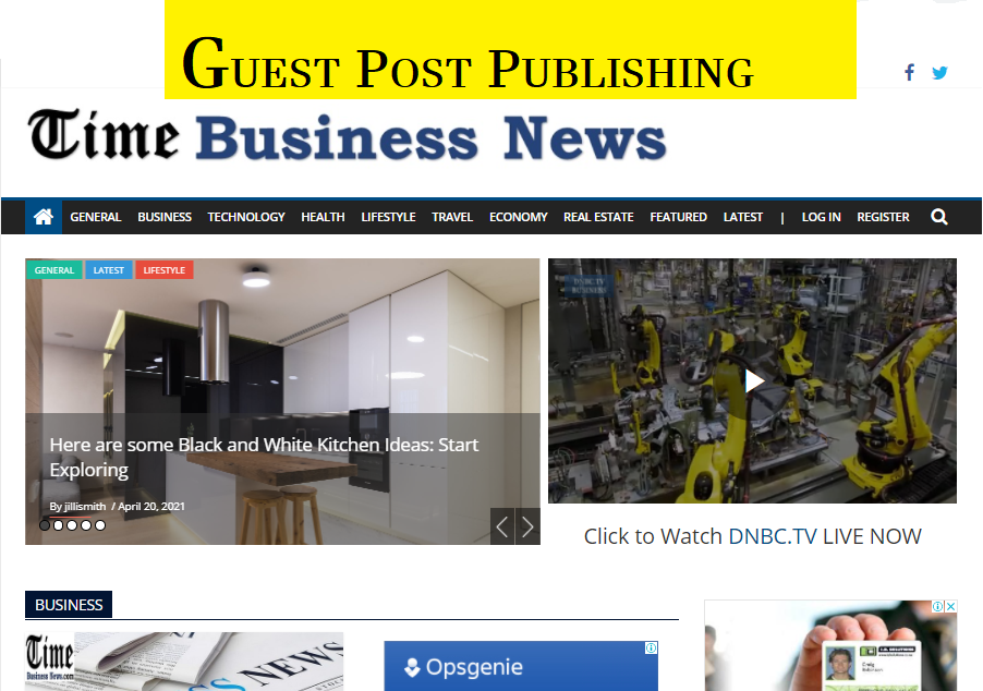 Premium guest post publish on Timebusinessnews.com