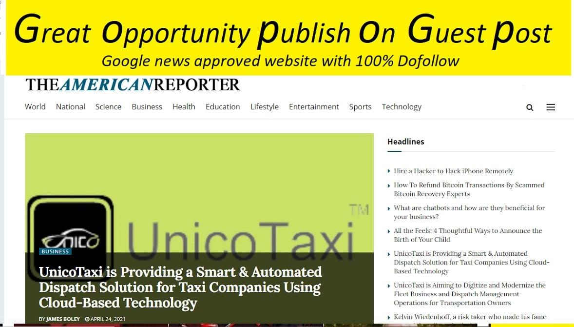 Publish article Google news site on Theamericanreporter.com