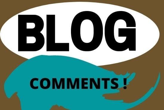 Get 50 High Quality Niche Relevant Blog comments Backlinks