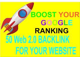 I Will Create 50 Dofollow Web2.0 Backlinks With High DA PA Domains Finest For Website Positioning