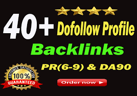 I will build manually 40+ High DA 80+ Profile Backlinks