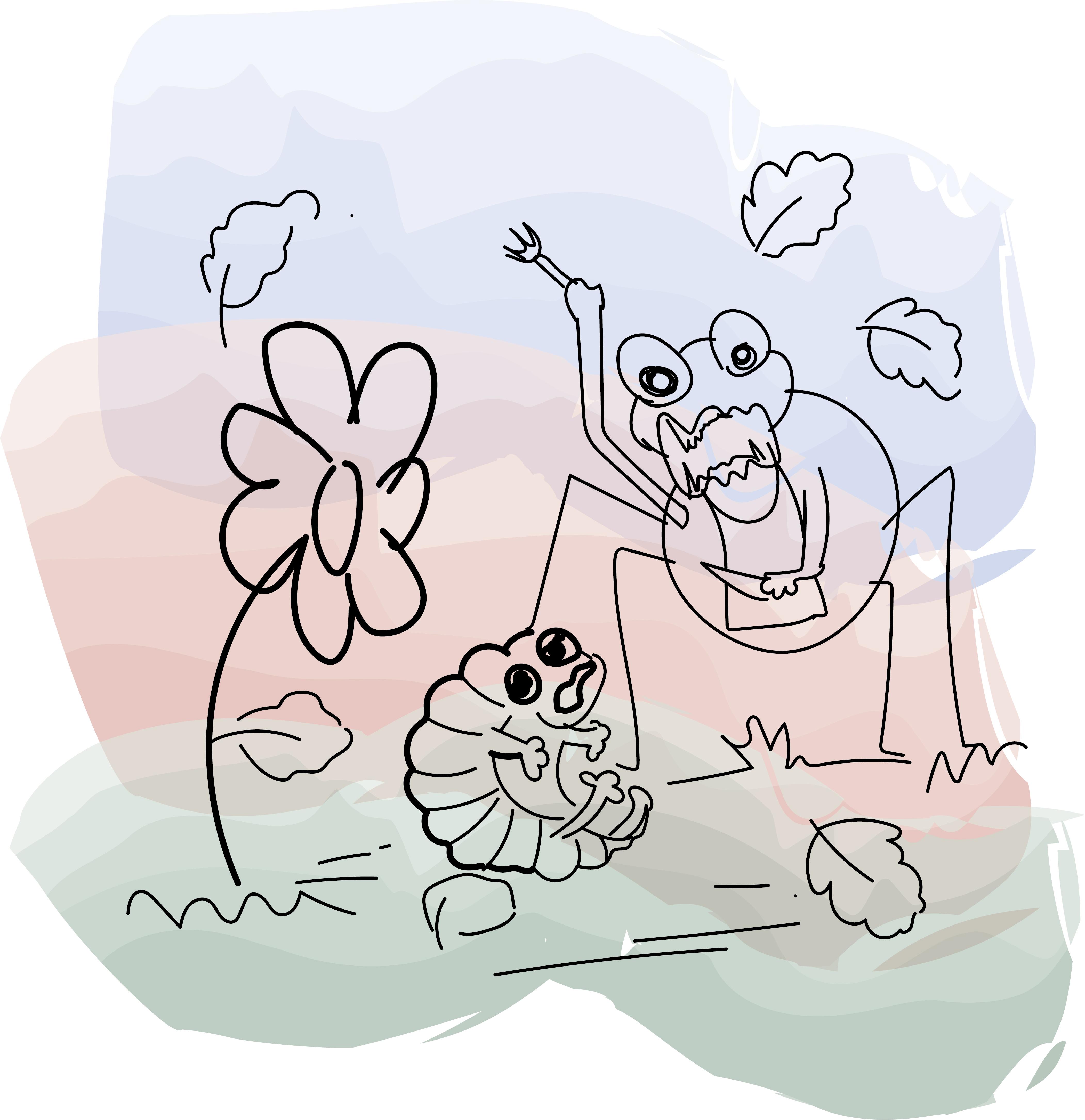 I will draw pictures for kids storybooks