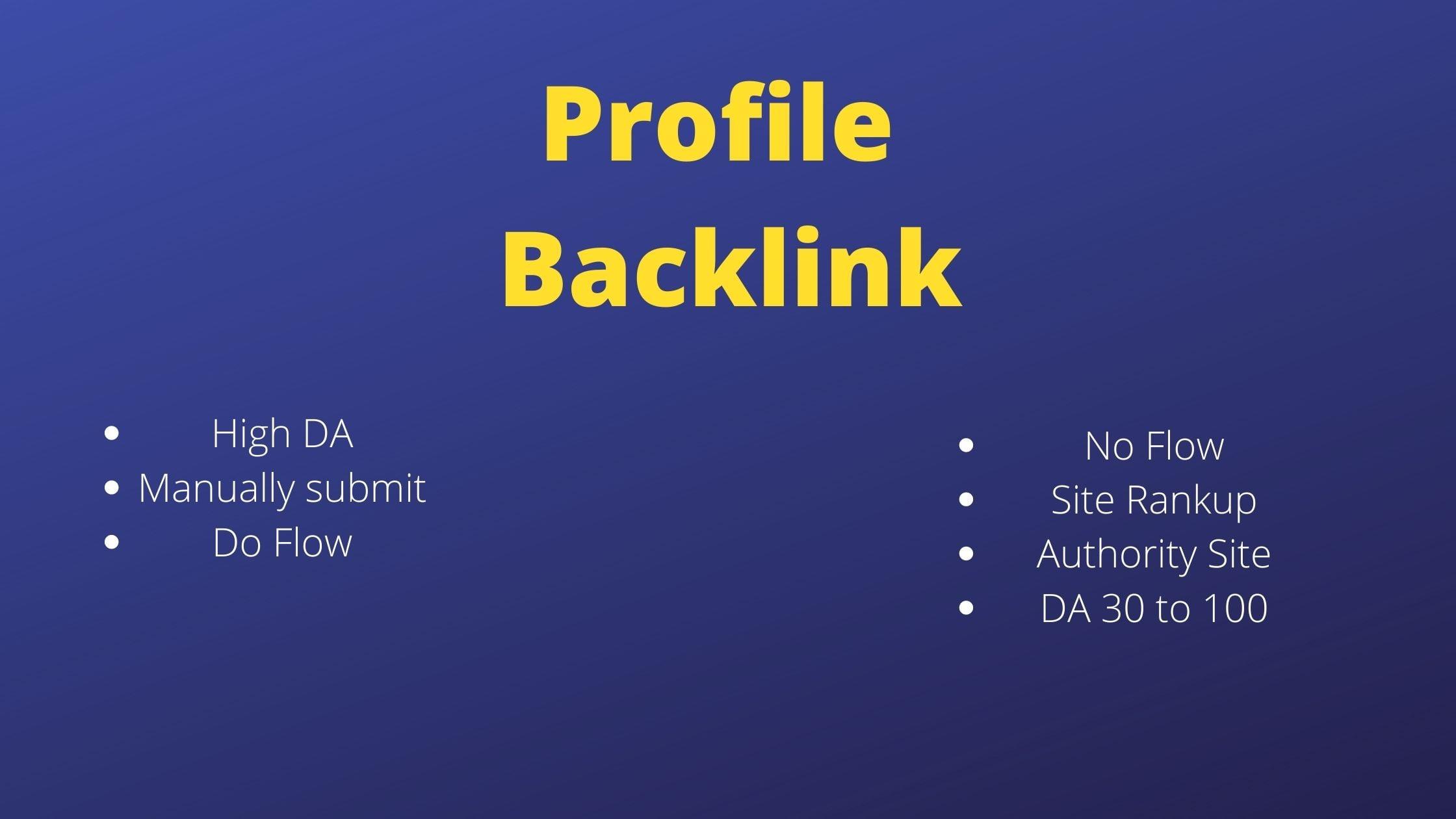 300 Rank On Google With Massive Authority Profile Backilnks On High DA
