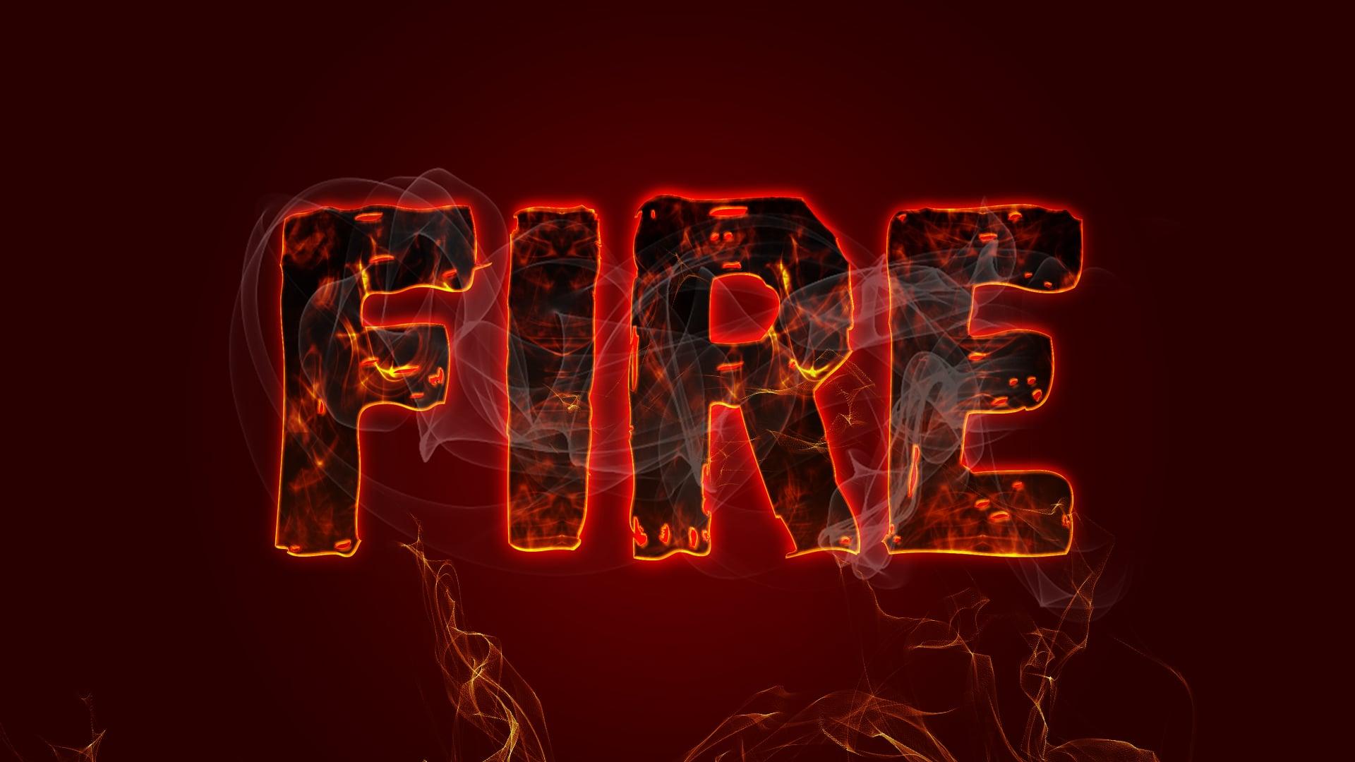 I will create text effects like fire flame text effect, water text effect