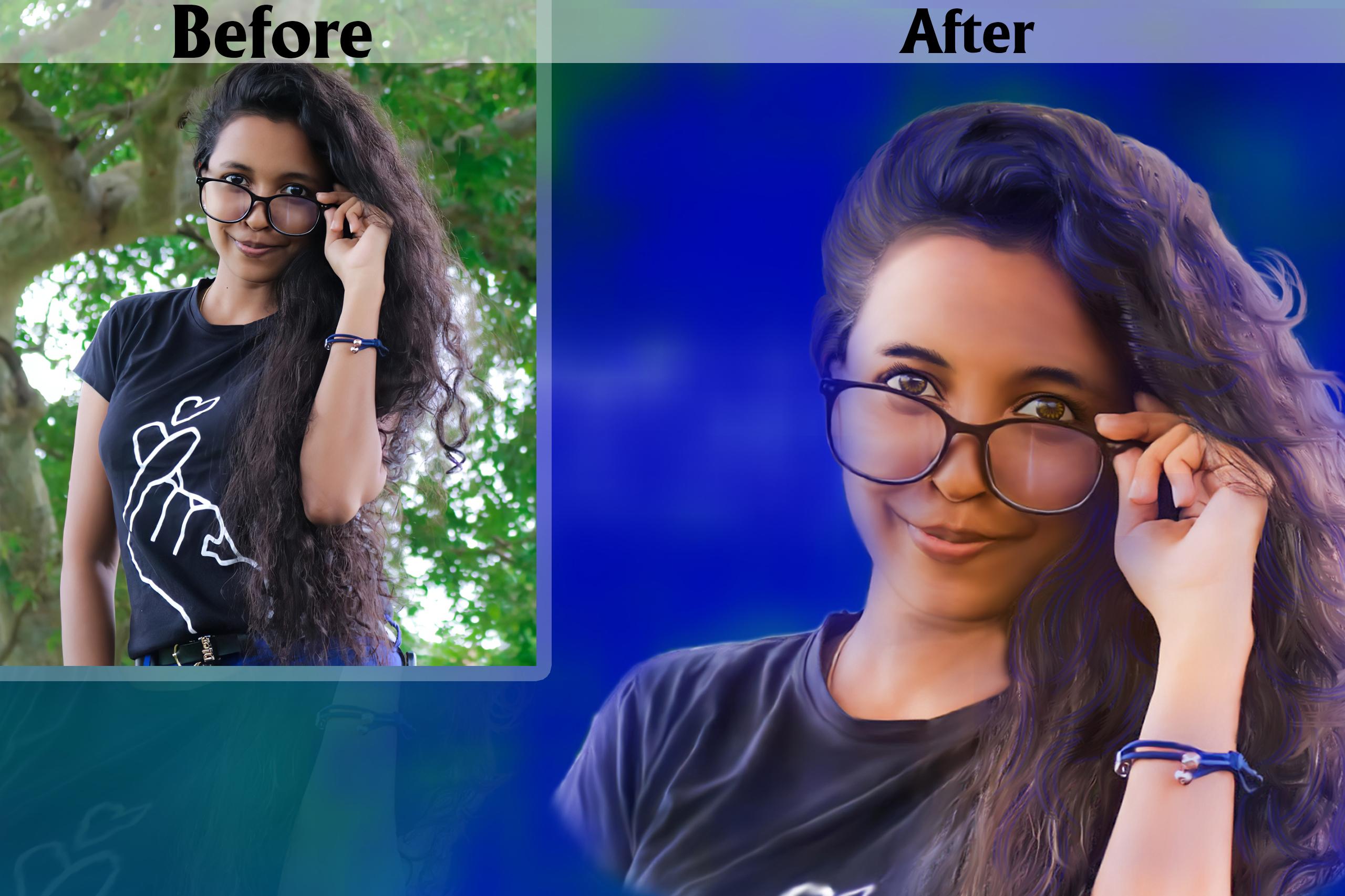 I will turn youre image into realistic digital oil painting