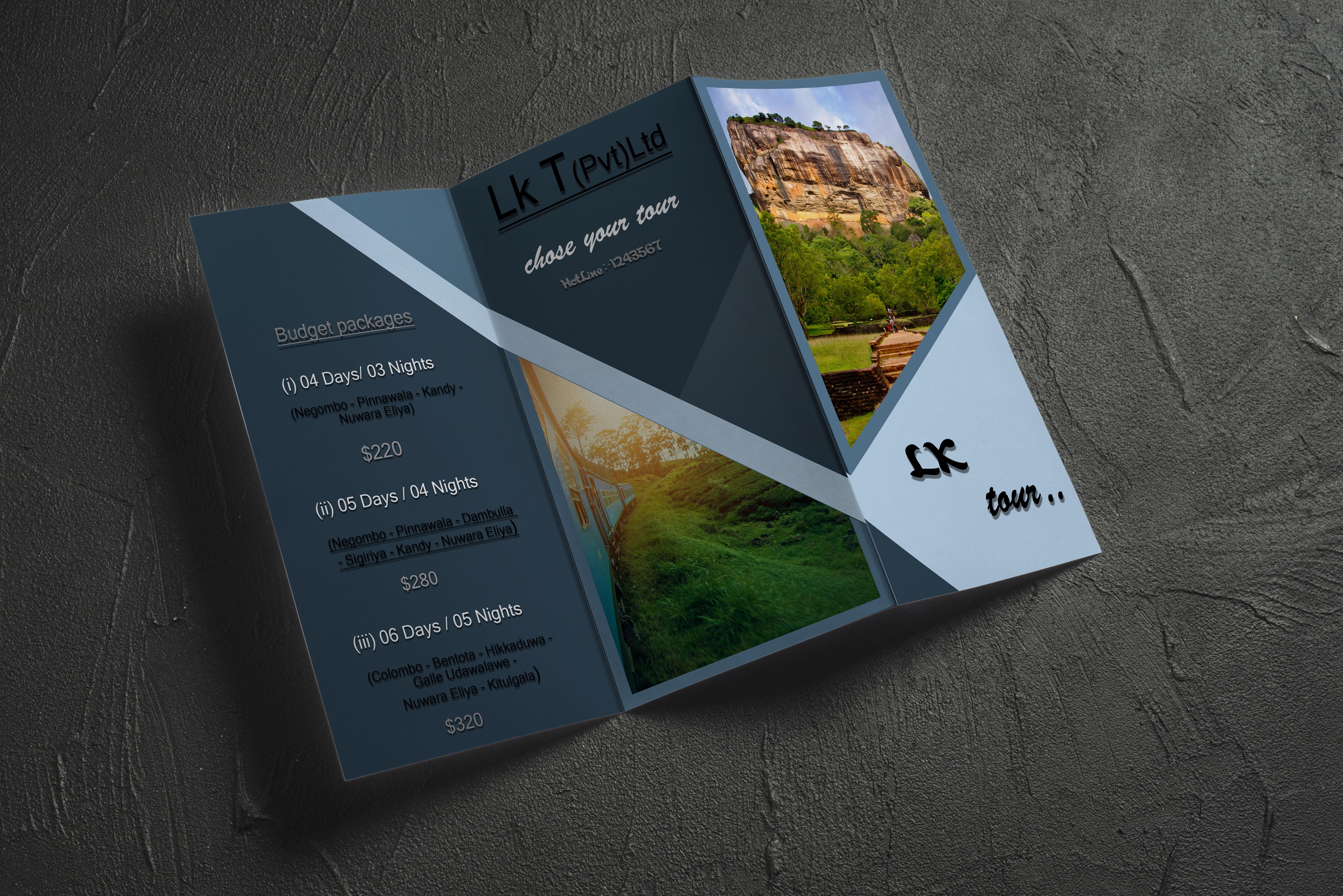 I will do creative flyer design and tri fold brochure