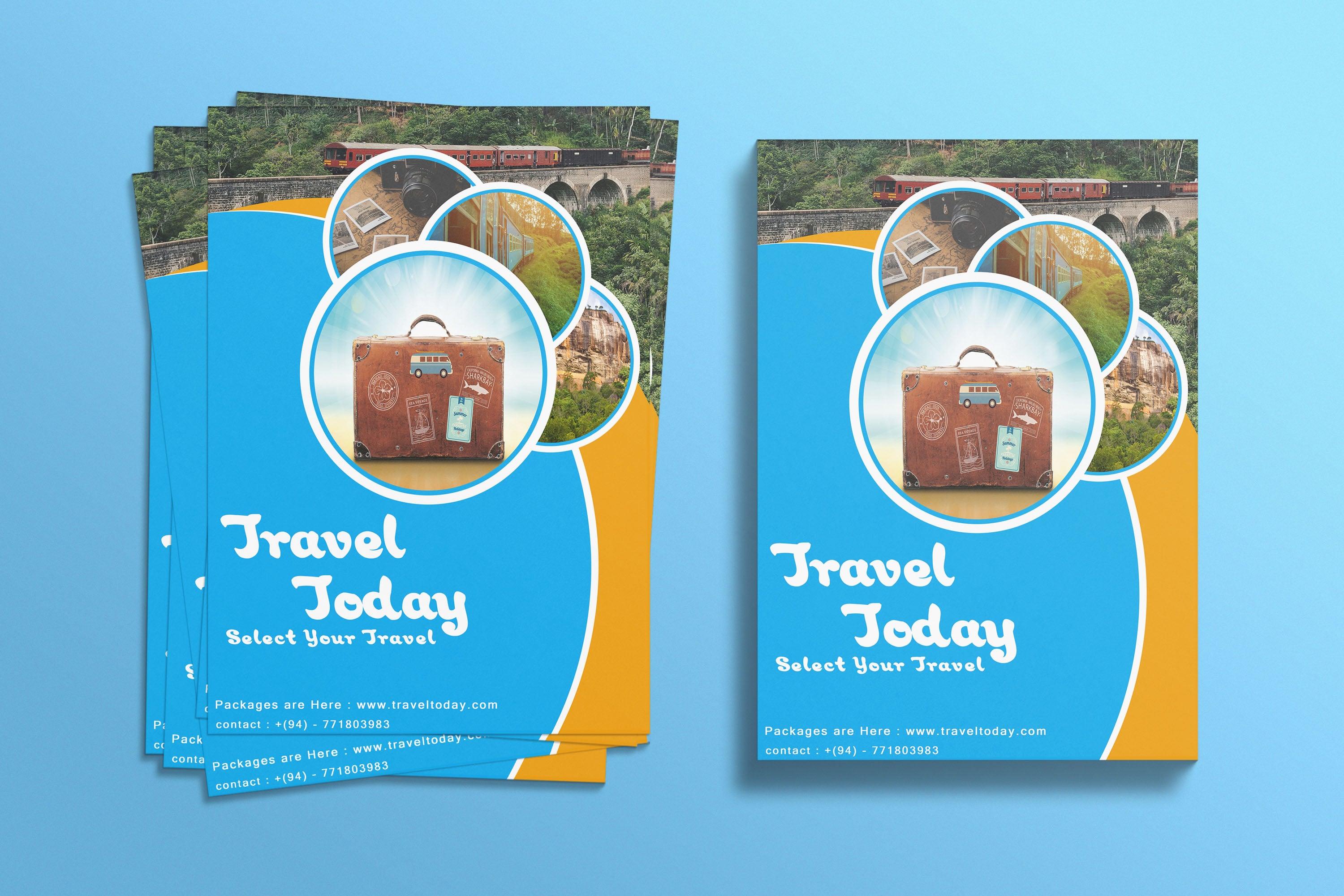 I will do creative flyer design and tri fold brochure