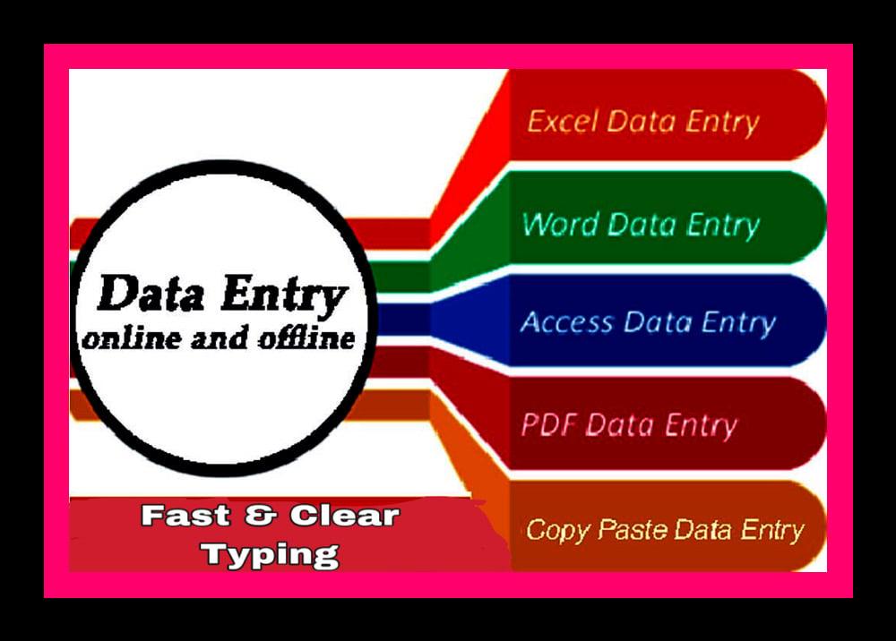 Fast and Clear Data Entry Service..