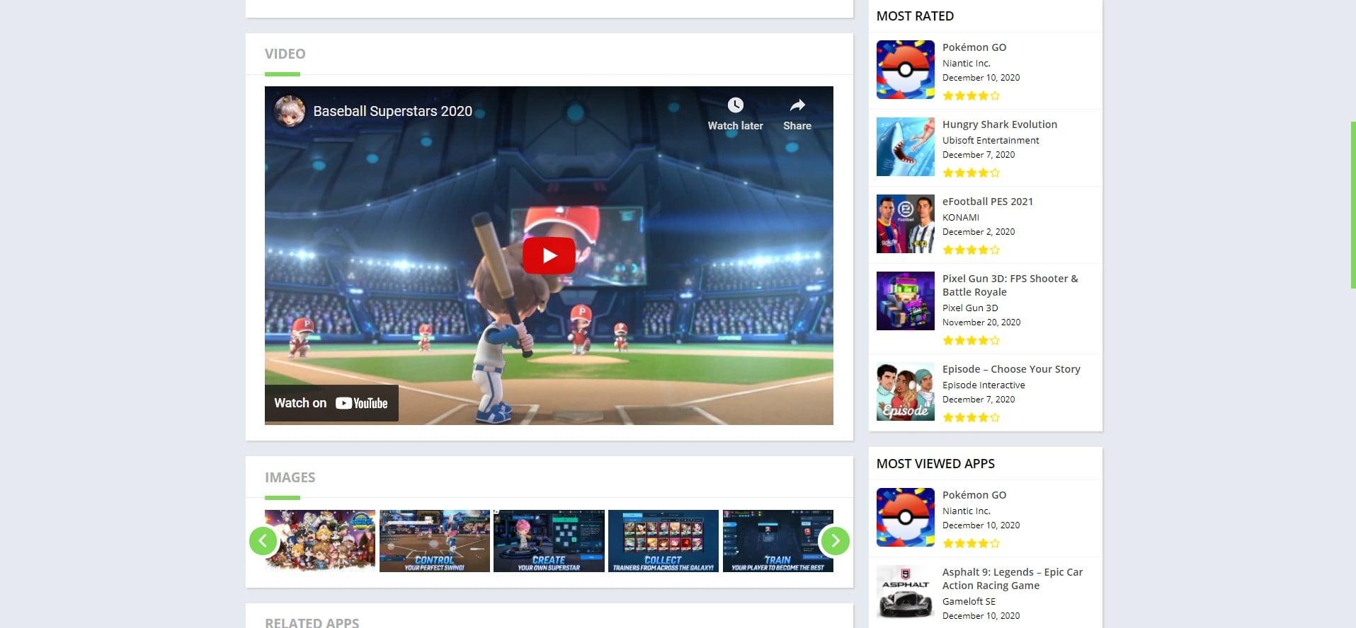 I will build an apk downloads website for you