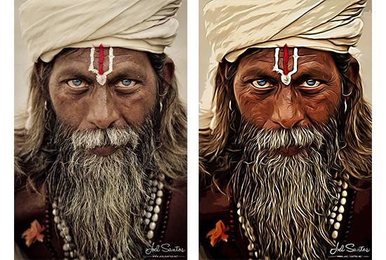 I will cartoon or oil paint your photos