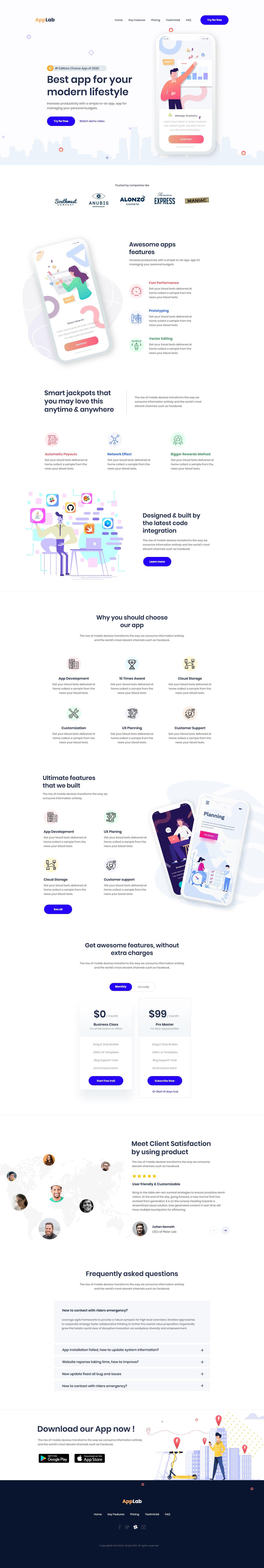 I will design responsive wordpress website or landing page with elementor pro