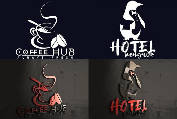 I will design a creative logo design for business and more