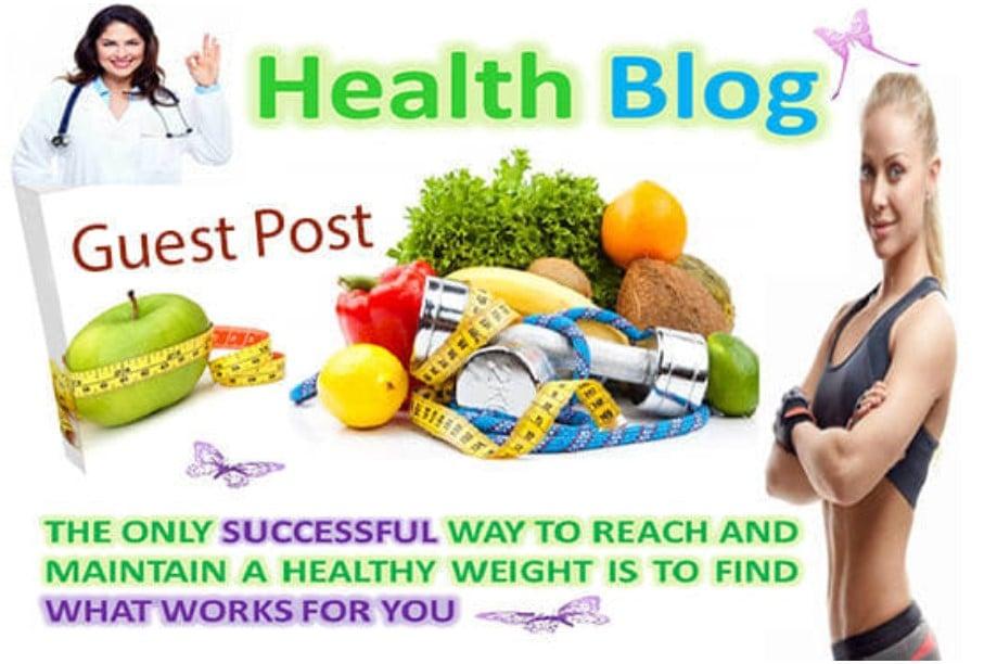 I will publish a guest post on health blog