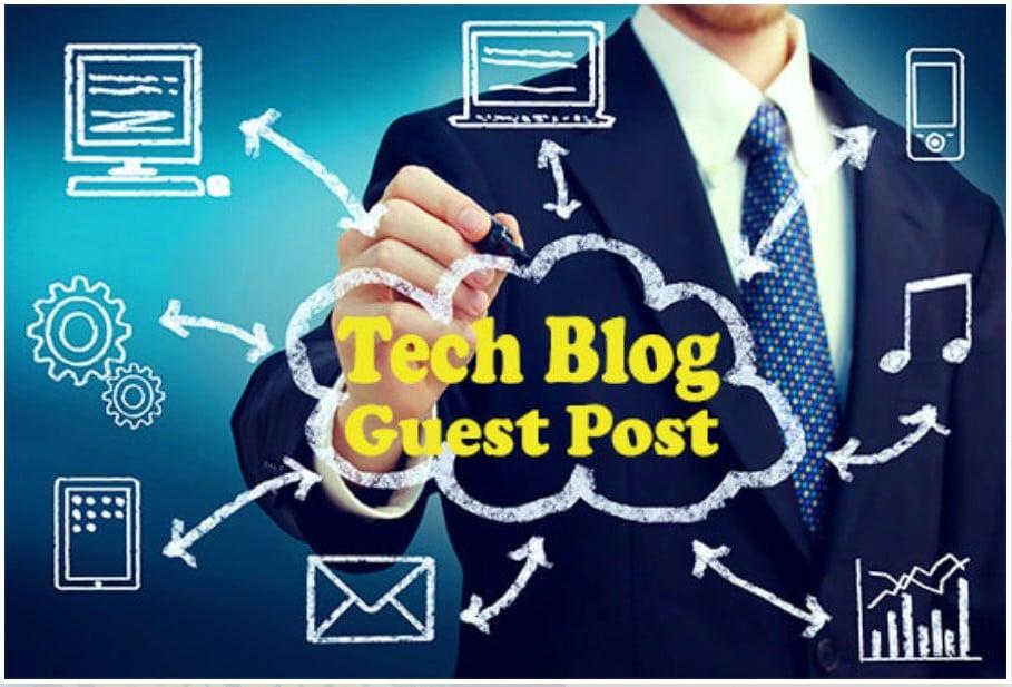 I will publish guest post on tech blog