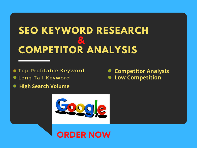 I will do SEO keyword research and competitor analysis for your business