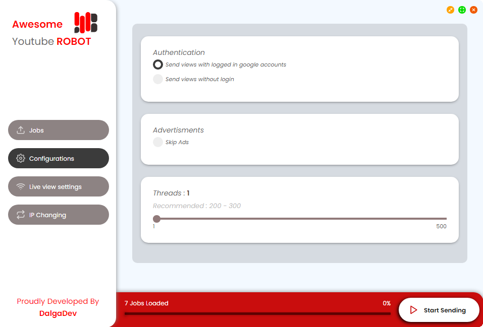 Awesome YouTube Robot - First Humanized YouTube Bot