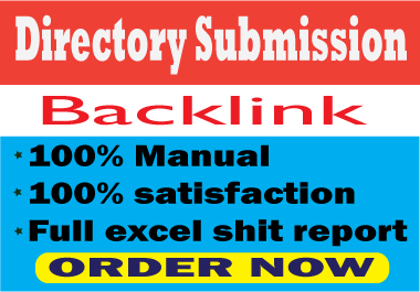 I will create 50 directory submission backlink seo with high quality DA PA in and guarante