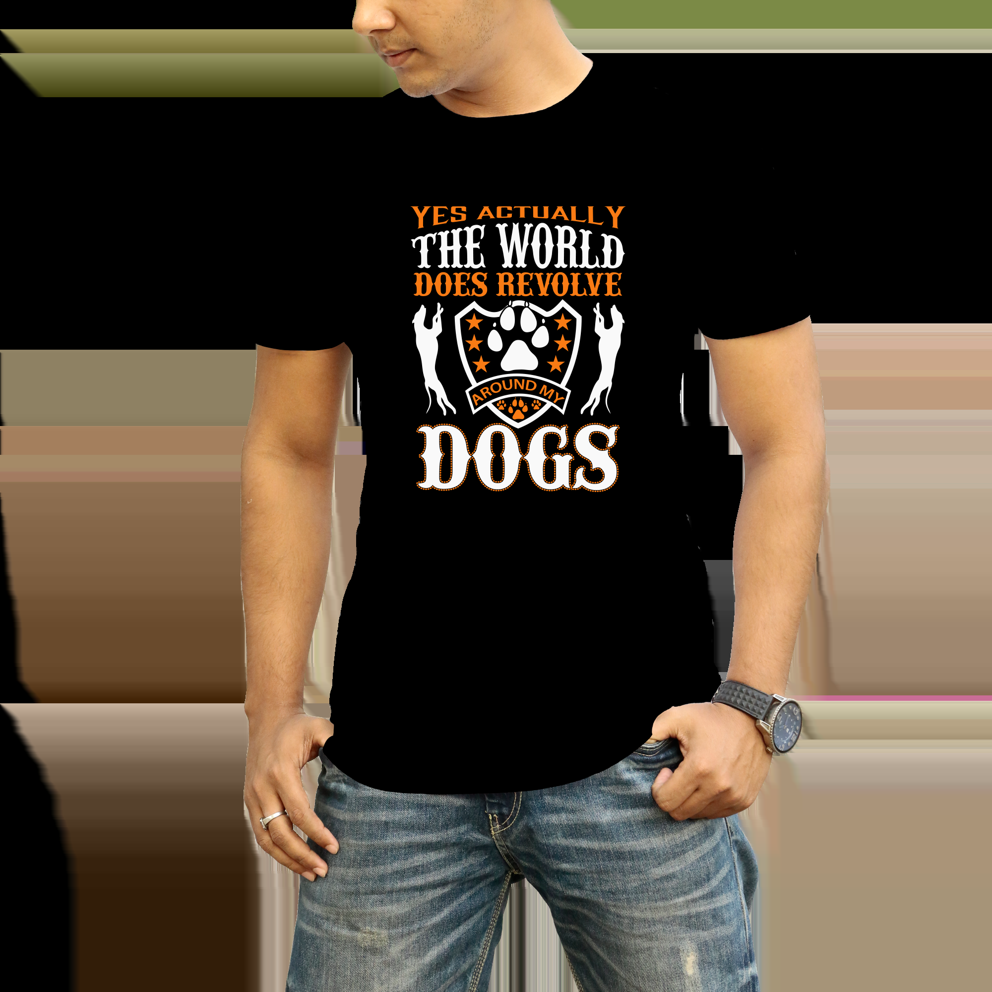 I will make dog T-shirt design