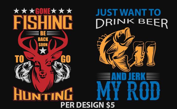 I will do creative typography t-shirt design for teespring