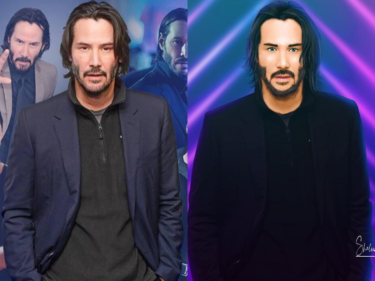 I will draw stylish digital realistic painting 