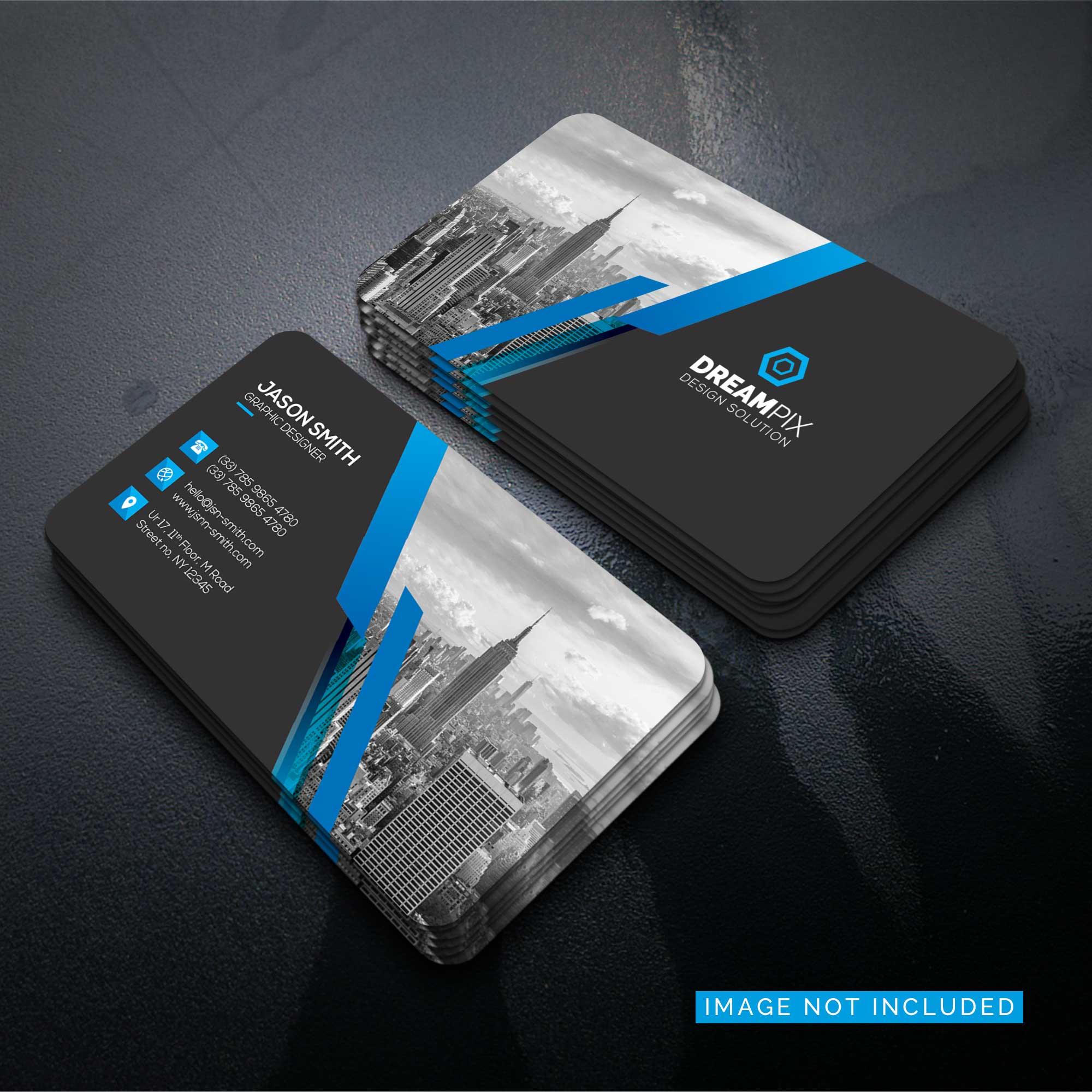 I will create professional business card design ready for print