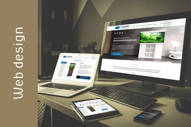 I will design your Ecommerce website 