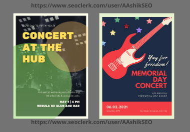 Get Attractive POSTER DESIGN for any Kind of Campaign to Grab Attention