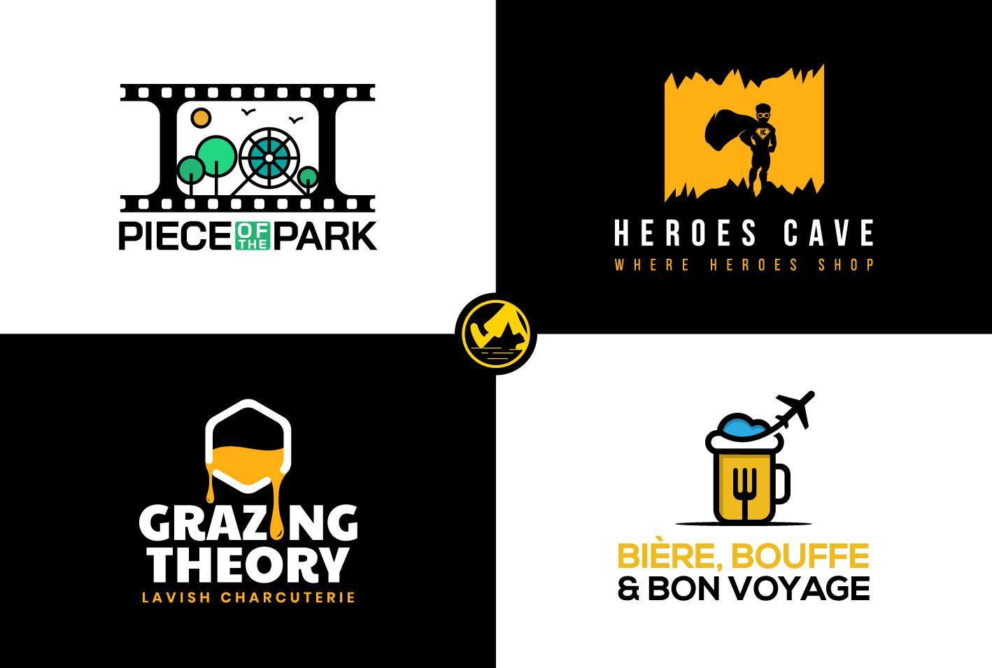 I will design 3 modern minimalist logo design