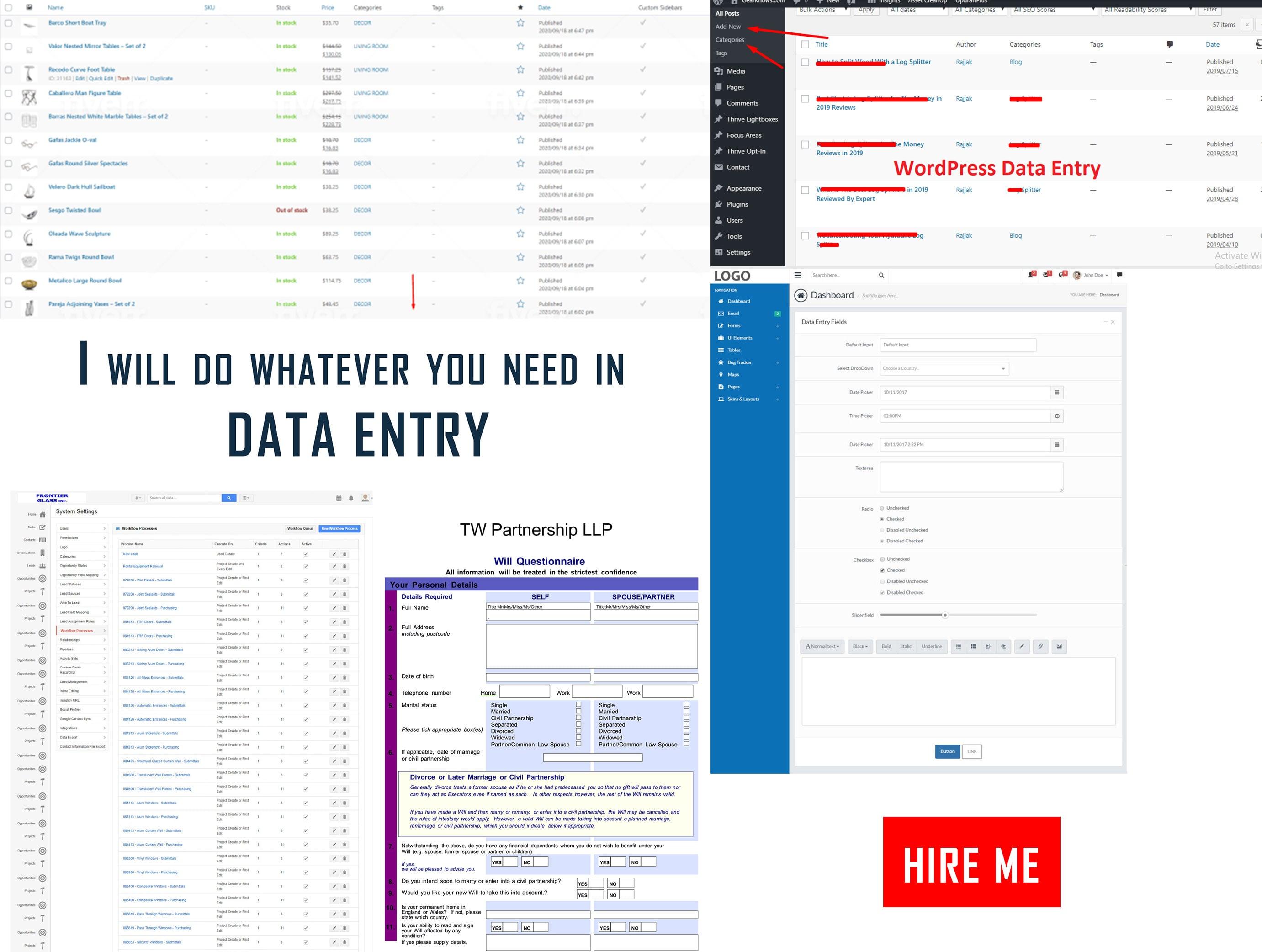Do perfect data entry, web research and copy paste