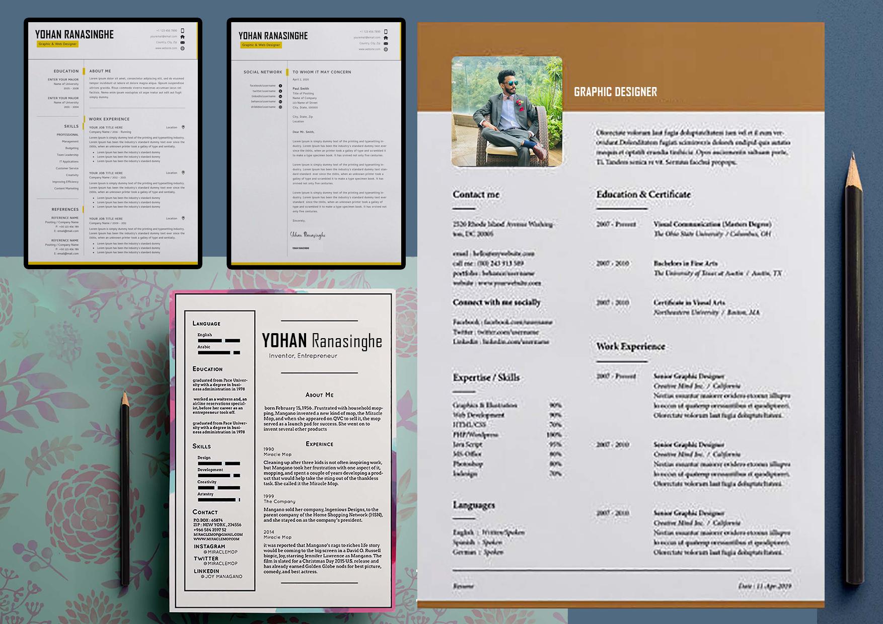 Create or rewrite your CV and Cover Letter within 1 hour