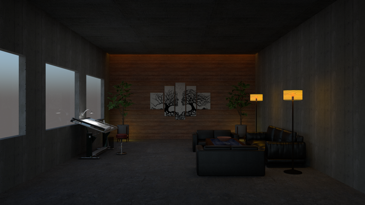 I will design and render 3d interior visualization