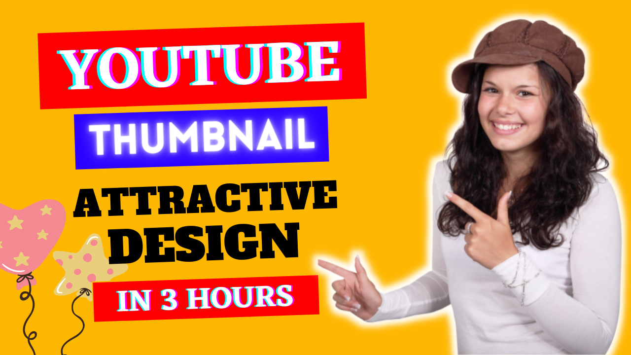 I Will Create 3 EYE CATCHY YouTube Video Thumbnails 
