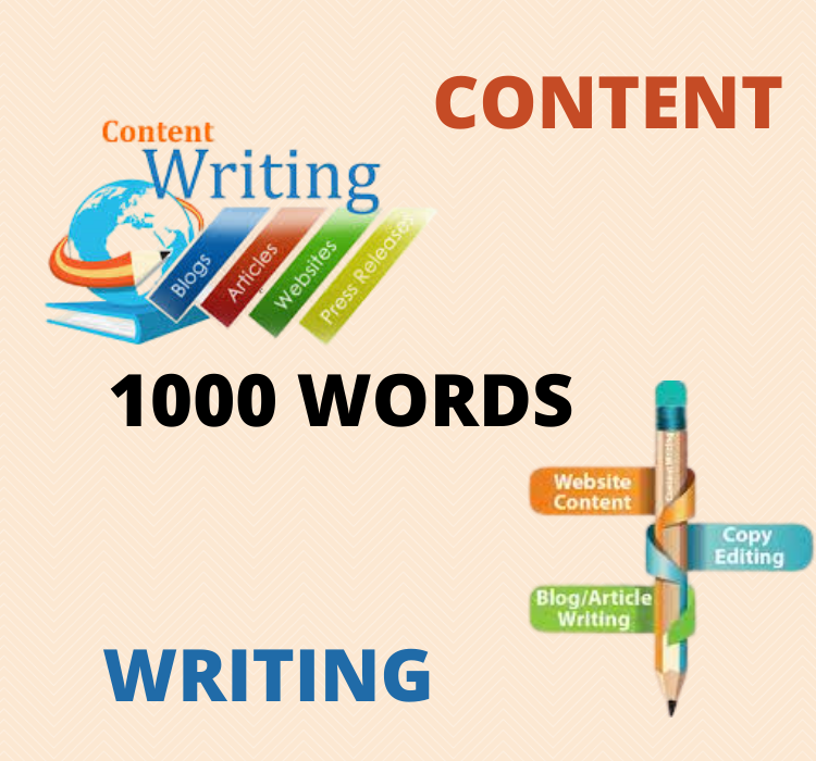 I will provide 1000 words SEO blog posts, articles, and website content
